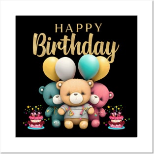 Happy Birthday For Kids Posters and Art